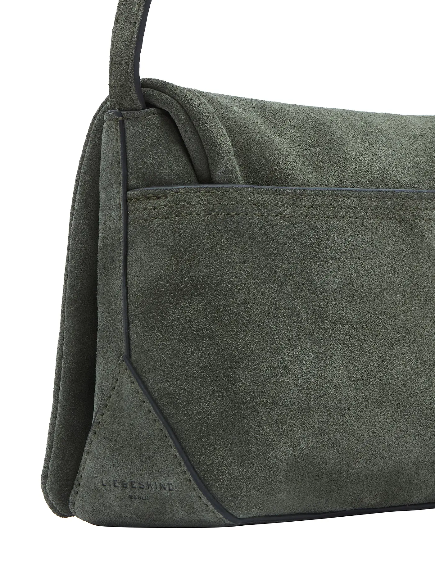LIEBESKIND BERLIN | Ledertasche - Umhängetasche RIVE Small | olive