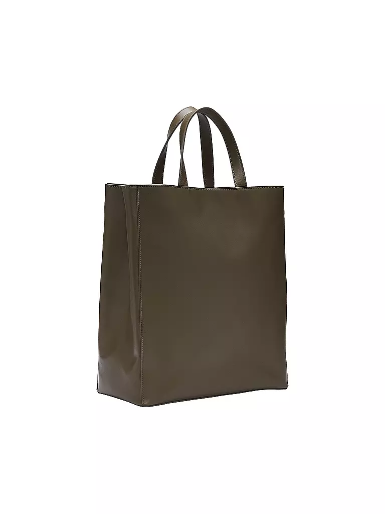 LIEBESKIND BERLIN | Ledertasche Shopper Paper Bag M | grün