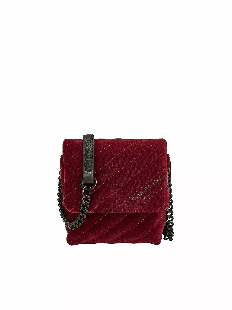 LIEBESKIND BERLIN | Samt Tasche - Crossbody Bag | rot