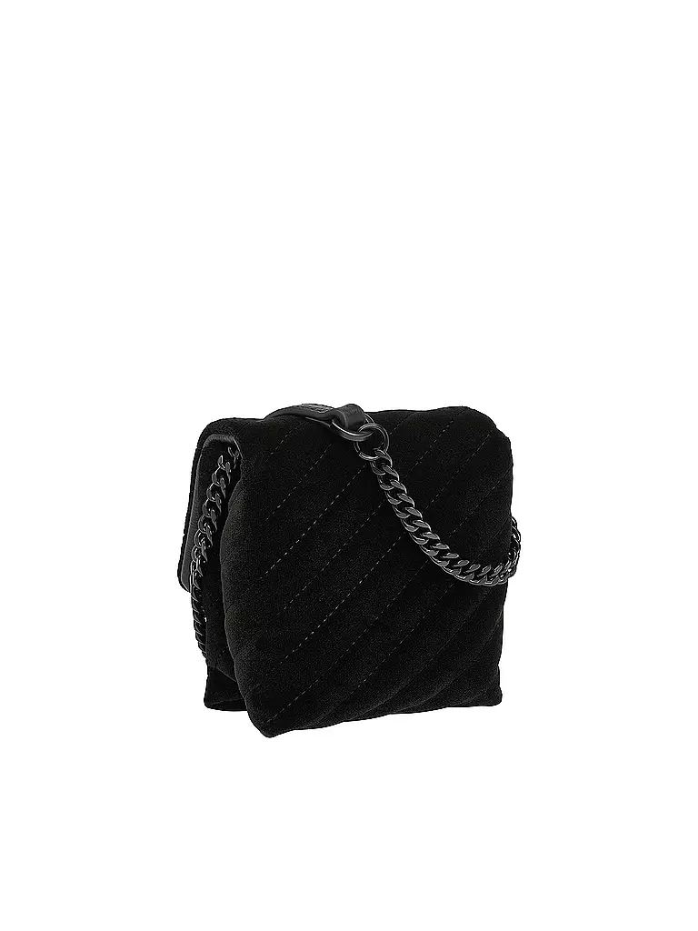 LIEBESKIND BERLIN | Samt Tasche - Crossbody Bag | schwarz