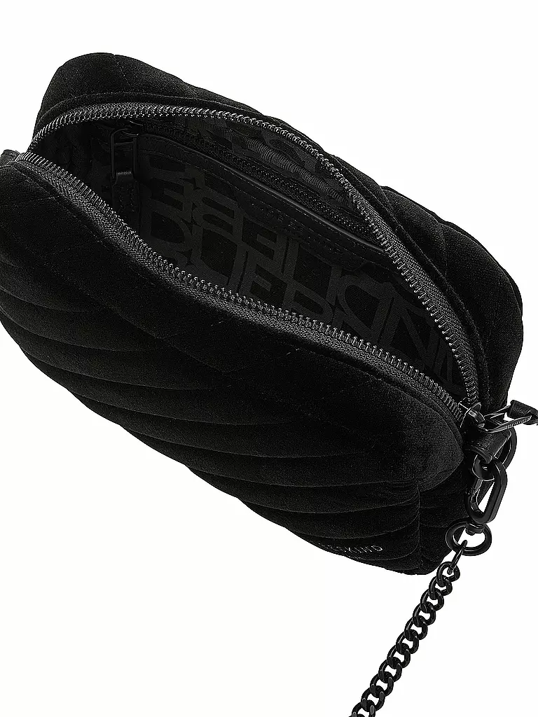 LIEBESKIND BERLIN | Samt Tasche - Crossbody Bag | schwarz