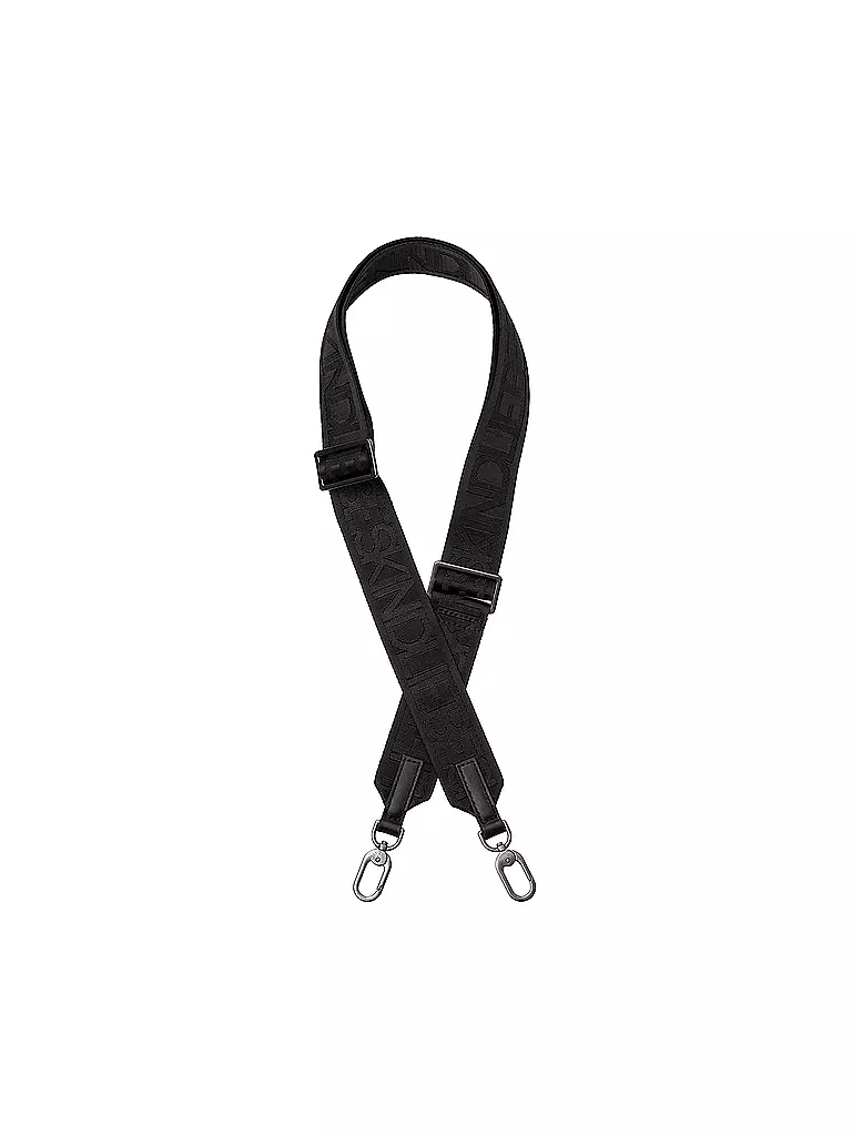 LIEBESKIND BERLIN | Schultergurt "Monterey Webbing Logo Strap" | schwarz