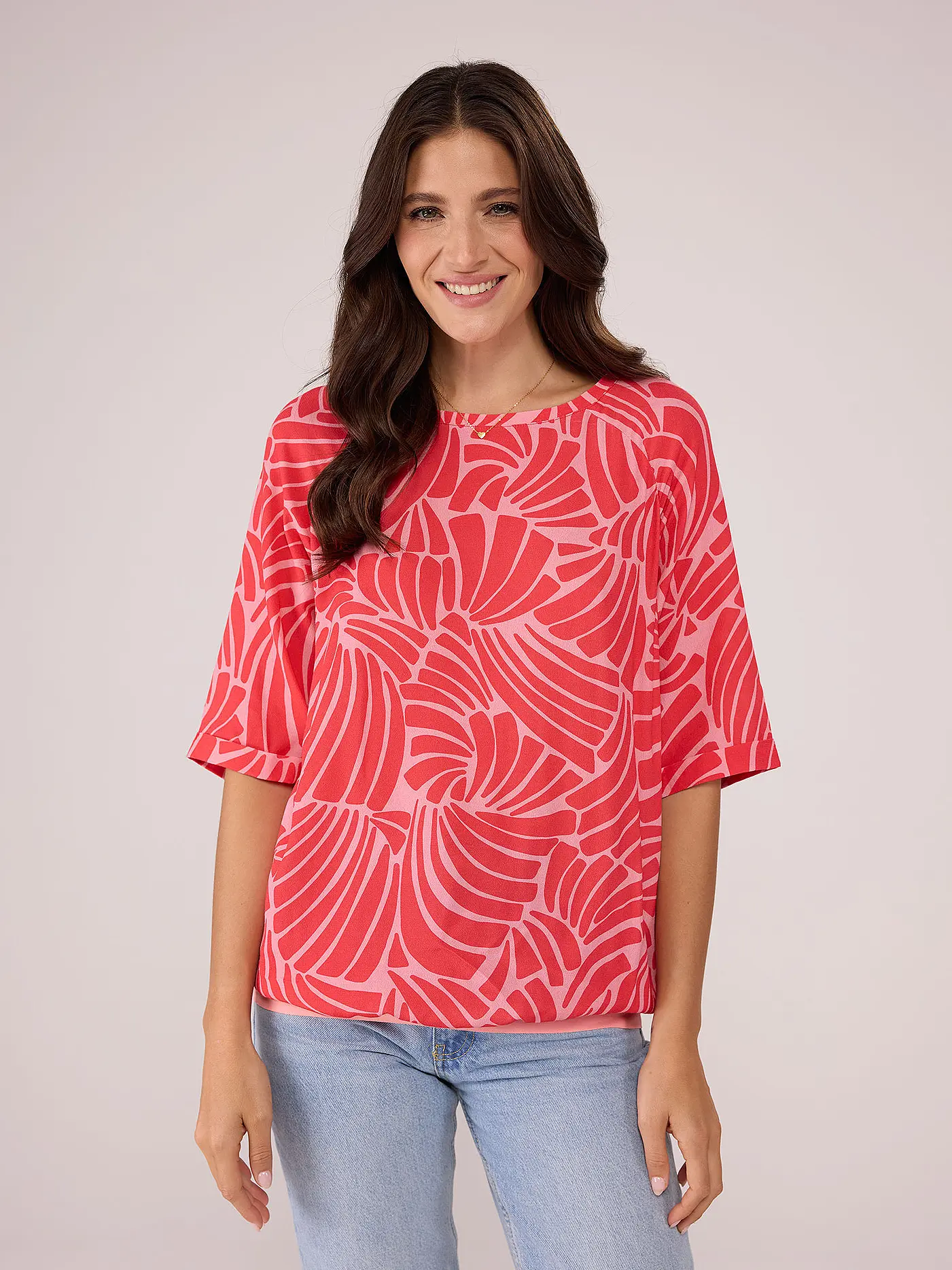 LIEBLINGSSTÜCK | Blusenshirt ERELAHL | rot