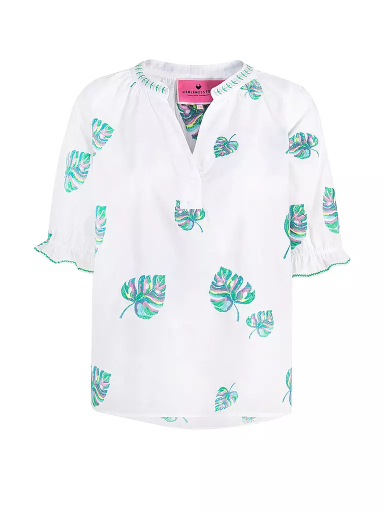 LIEBLINGSSTÜCK | Blusenshirt ROSULA | weiss