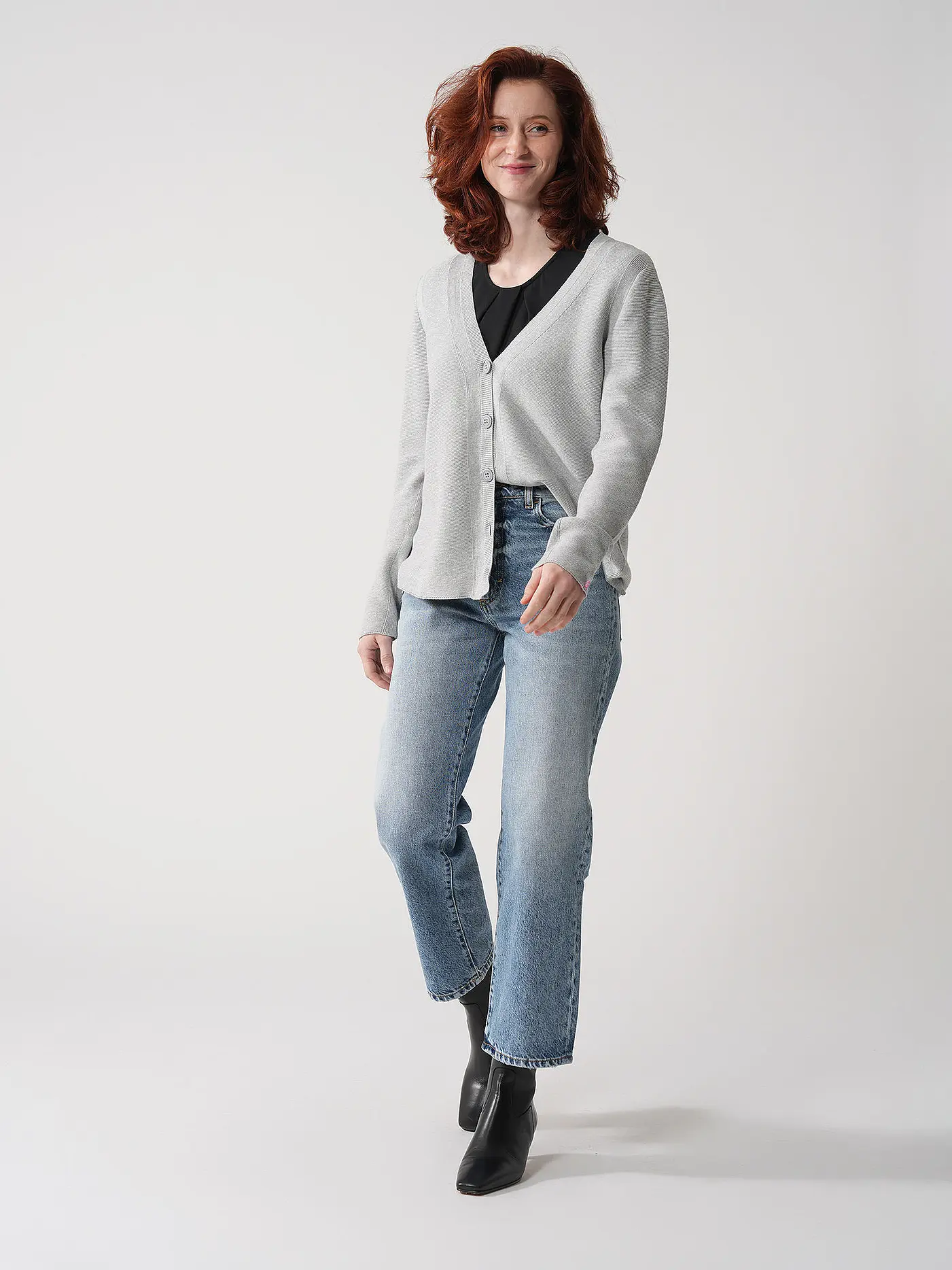 LIEBLINGSSTÜCK | Cardigan  | grau