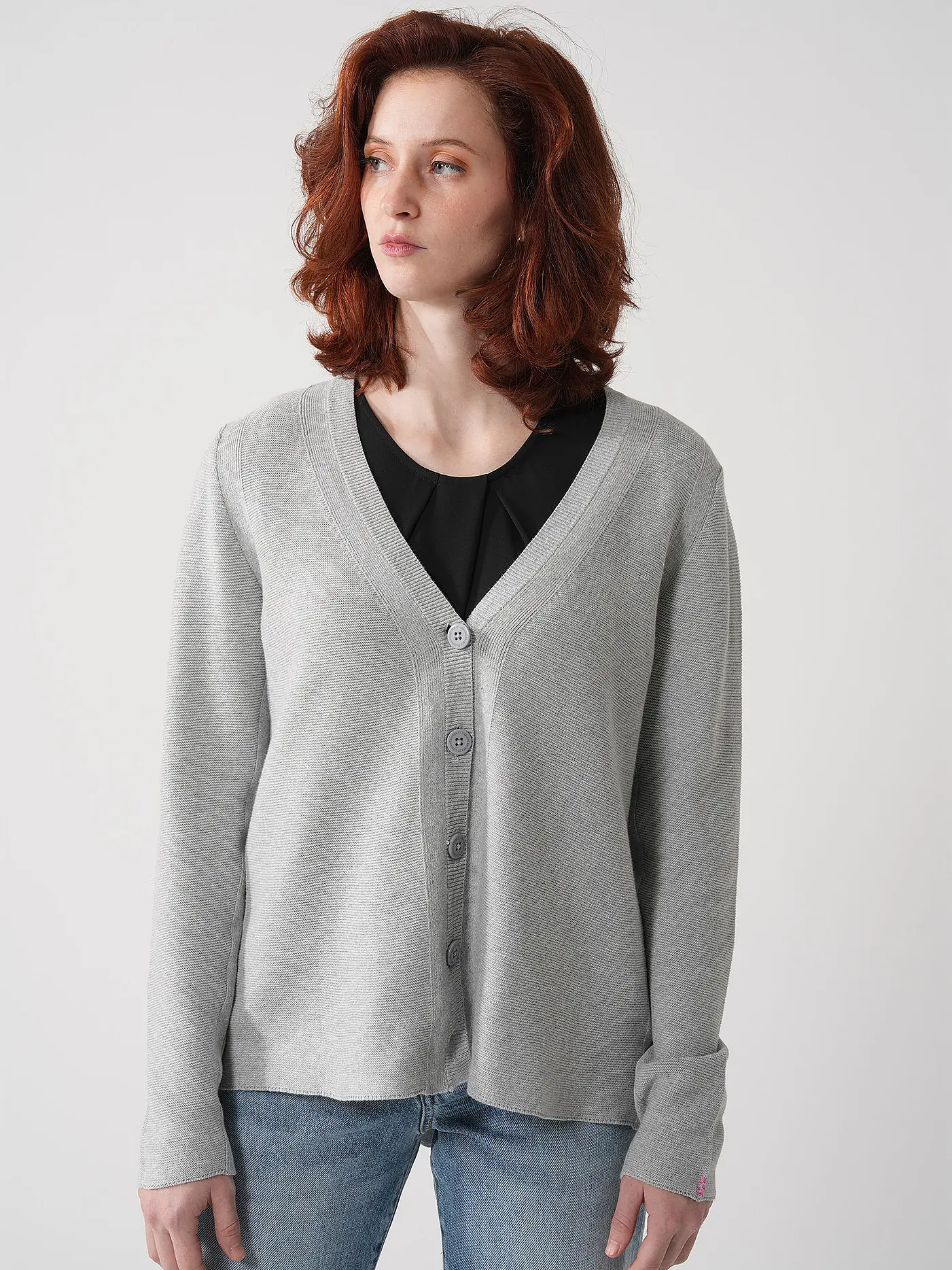 LIEBLINGSSTÜCK | Cardigan  | grau