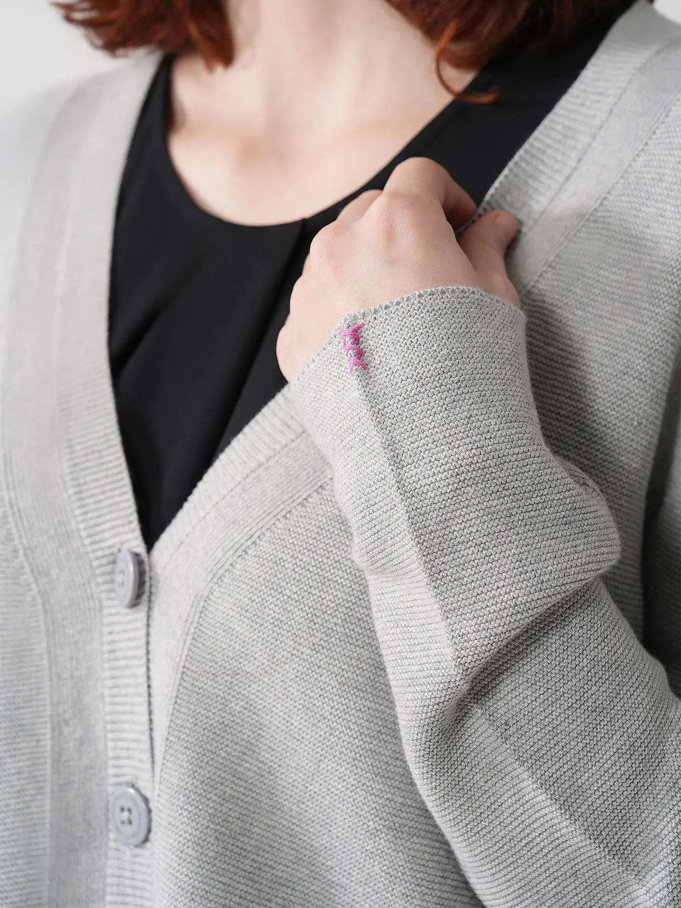 LIEBLINGSSTÜCK | Cardigan  | grau