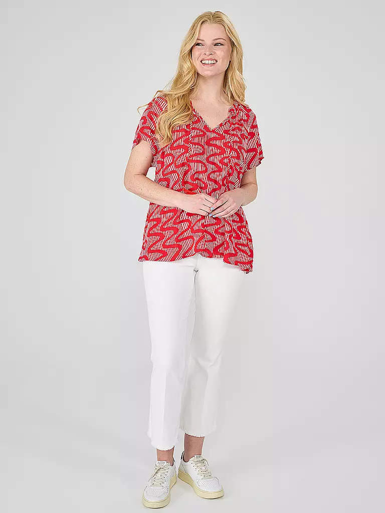 LIEBLINGSSTÜCK | Jeans Flared Fit 7/8 ONE OF USH | weiss