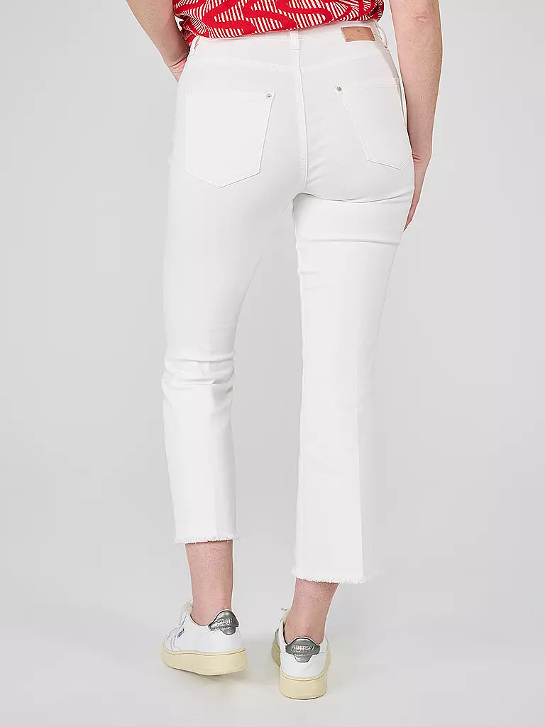 LIEBLINGSSTÜCK | Jeans Flared Fit 7/8 ONE OF USH | weiss