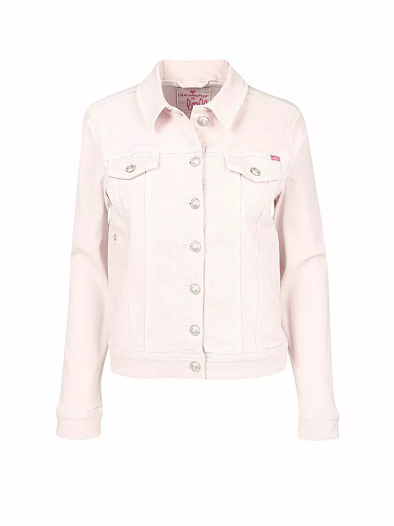 LIEBLINGSSTÜCK | Jeansjacke | rosa