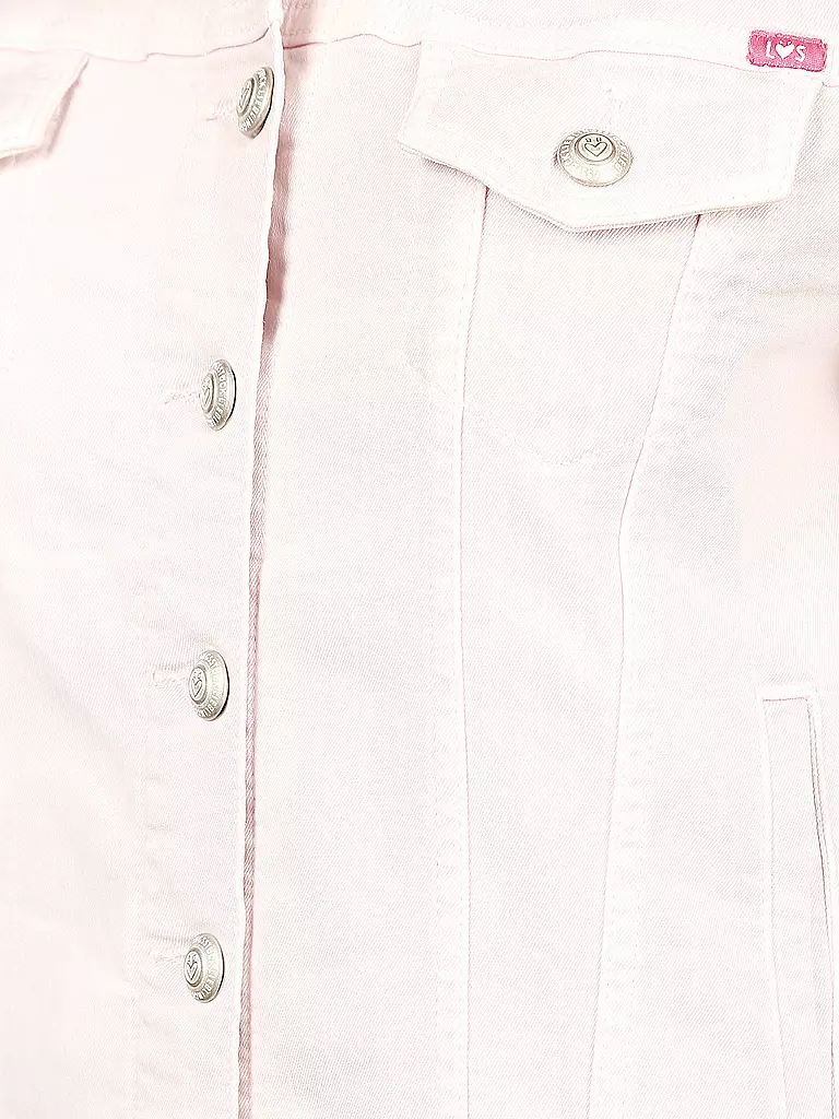 LIEBLINGSSTÜCK | Jeansjacke | rosa