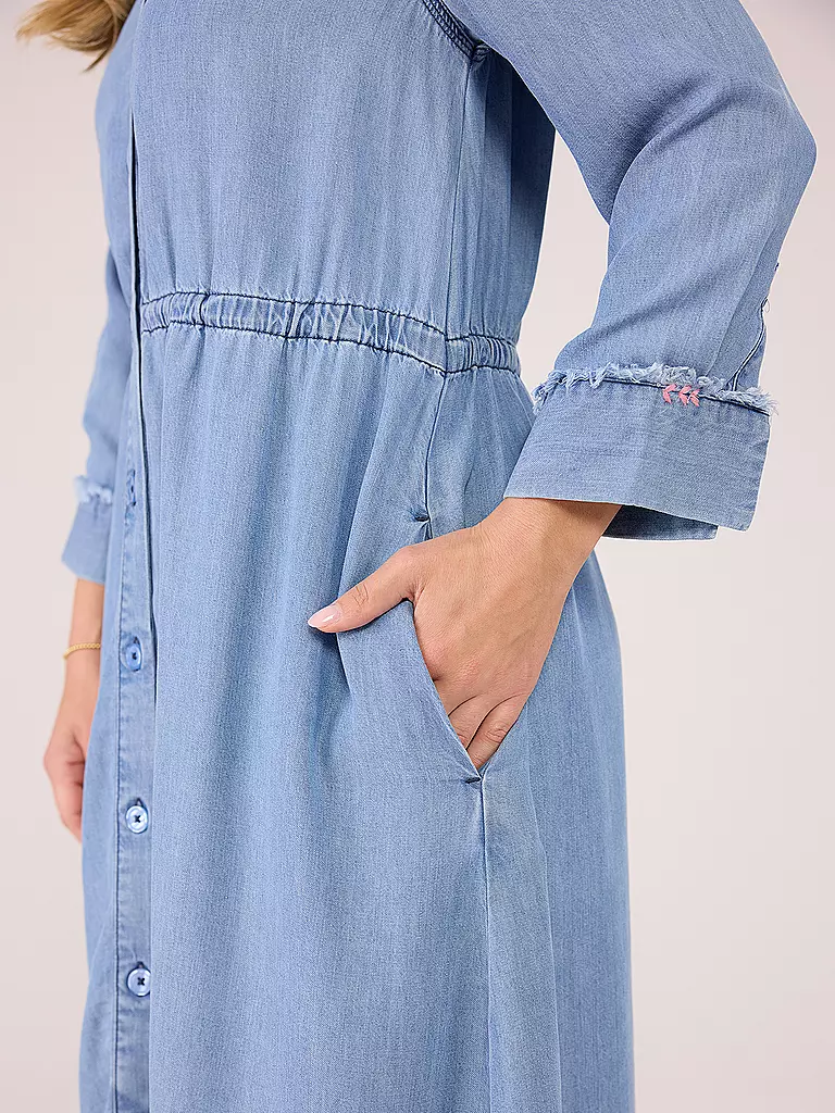 LIEBLINGSSTÜCK | Midikleid RYLDAL | blau