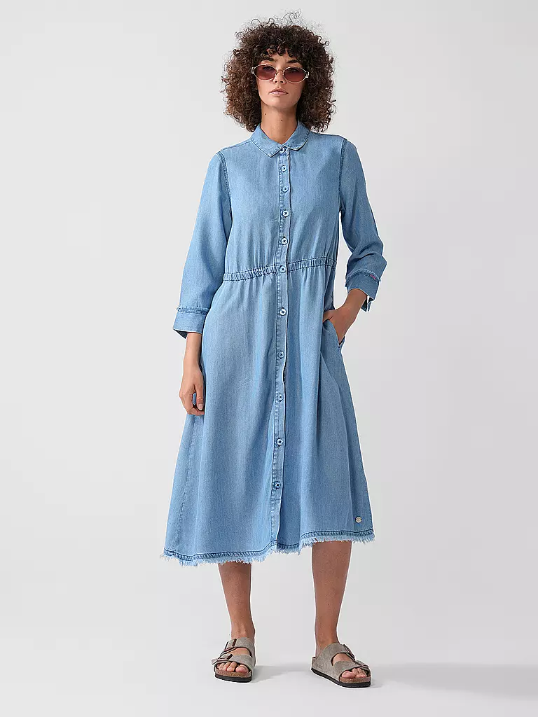 LIEBLINGSSTÜCK | Midikleid RYLDAL | blau