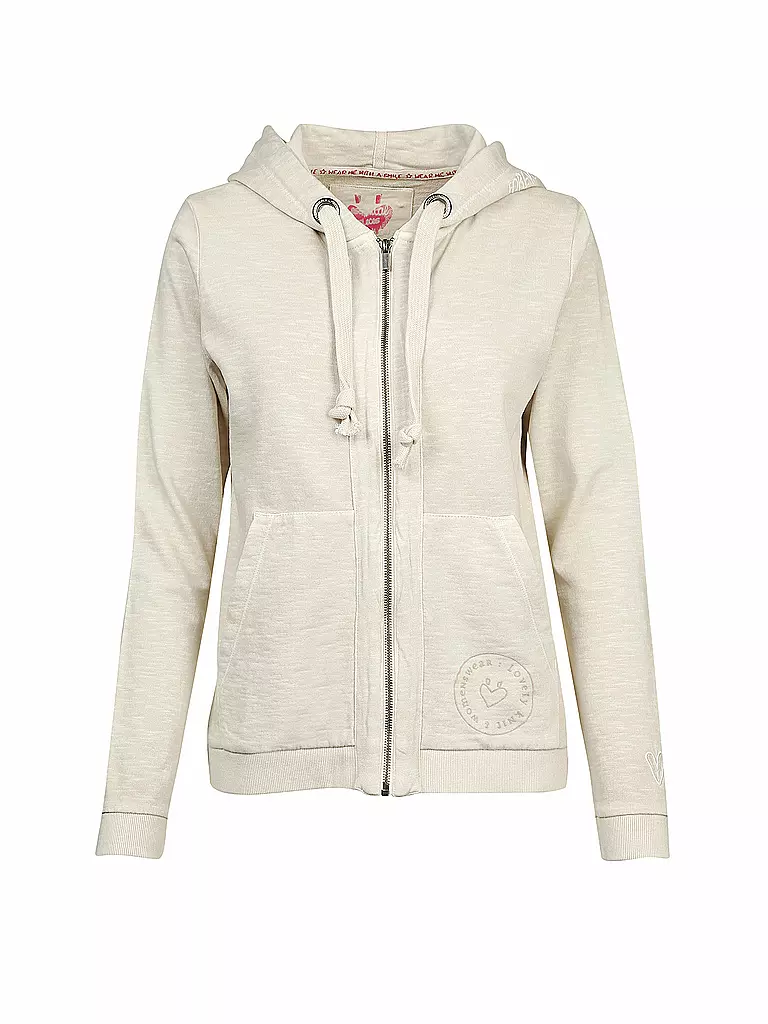 LIEBLINGSSTÜCK | Sweatjacke "Charda" | beige