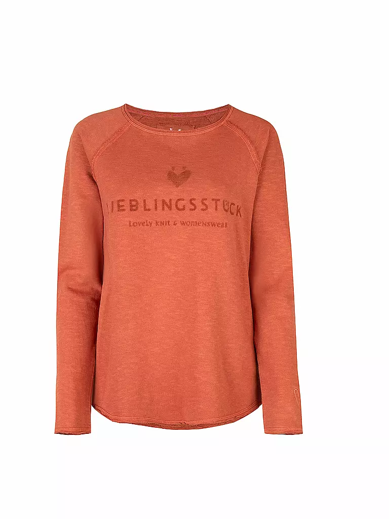 LIEBLINGSSTÜCK | Sweatshirt " Cathrina " | orange