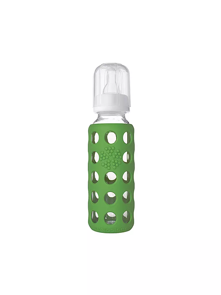 LIFEFACTORY | Babyflasche aus Glas 250ml | transparent