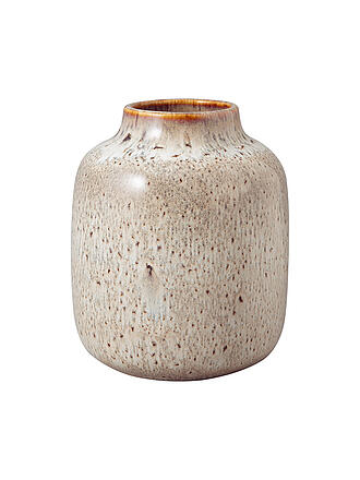 LIKE BY VILLEROY & BOCH | Lave Home Vase Shoulder, 12,5x12,5x15,5cm, Beige