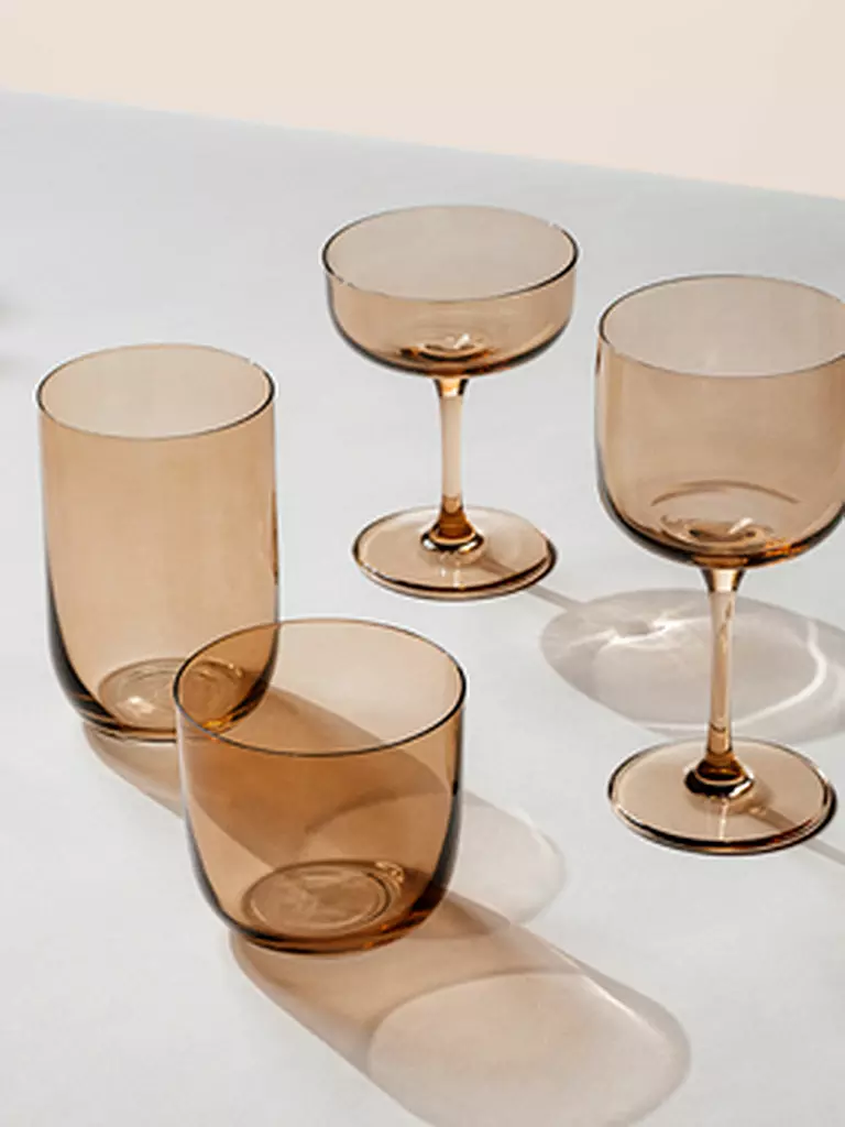 LIKE BY VILLEROY & BOCH | Longdrinkglas 2er Set LIKE 385ml Clay | orange
