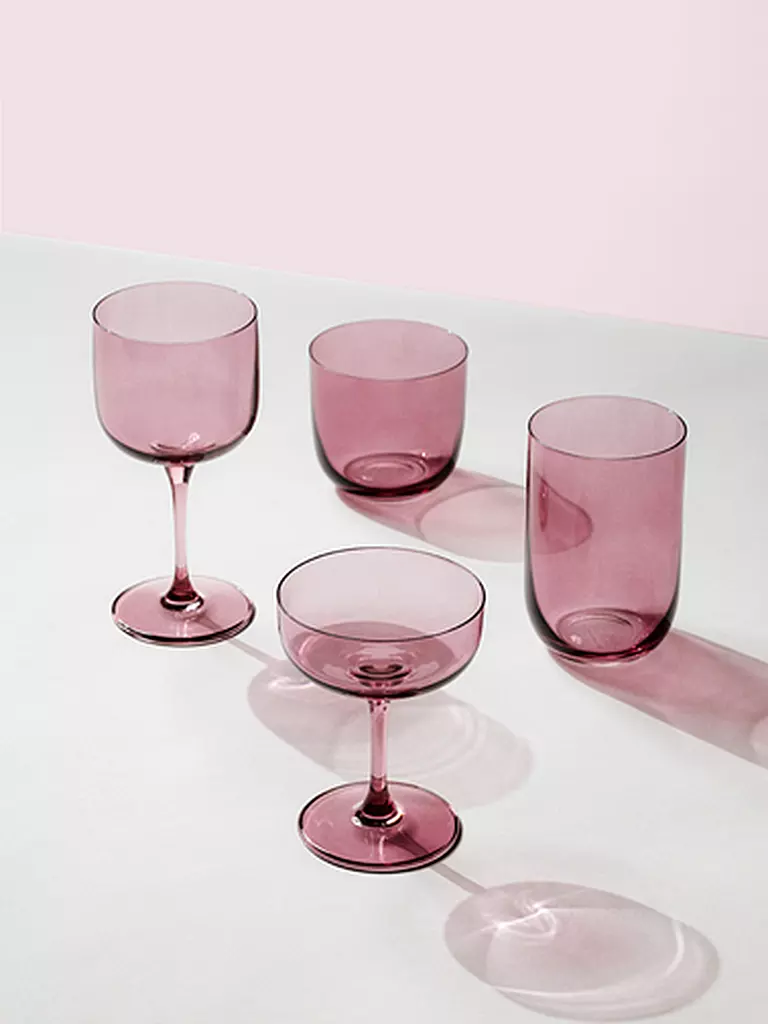 LIKE BY VILLEROY & BOCH | Wasserglas 2er Set LIKE GLASS 280ml Grape | beere
