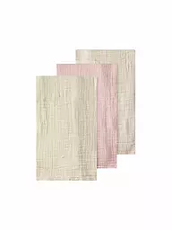 LIL ATELIER | Baby Stoffwindel - Multuch NBNFERGIE 3er Pkg. turtledove cameo rose | rosa