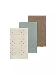 LIL ATELIER | Baby Stoffwindel - Multuch NBNFERGIE 3er Pkg. turtledove / pigeon / sepia | beige