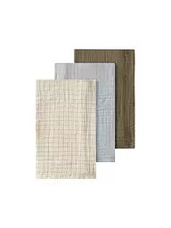 LIL ATELIER | Baby Stoffwindel - Multuch NBNFERGIE 3er Pkg. turtledove / pigeon / sepia | blau