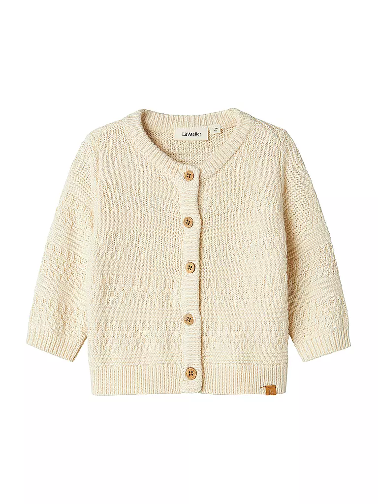 LIL ATELIER | Baby Strickjacke NBMFRAKO | creme