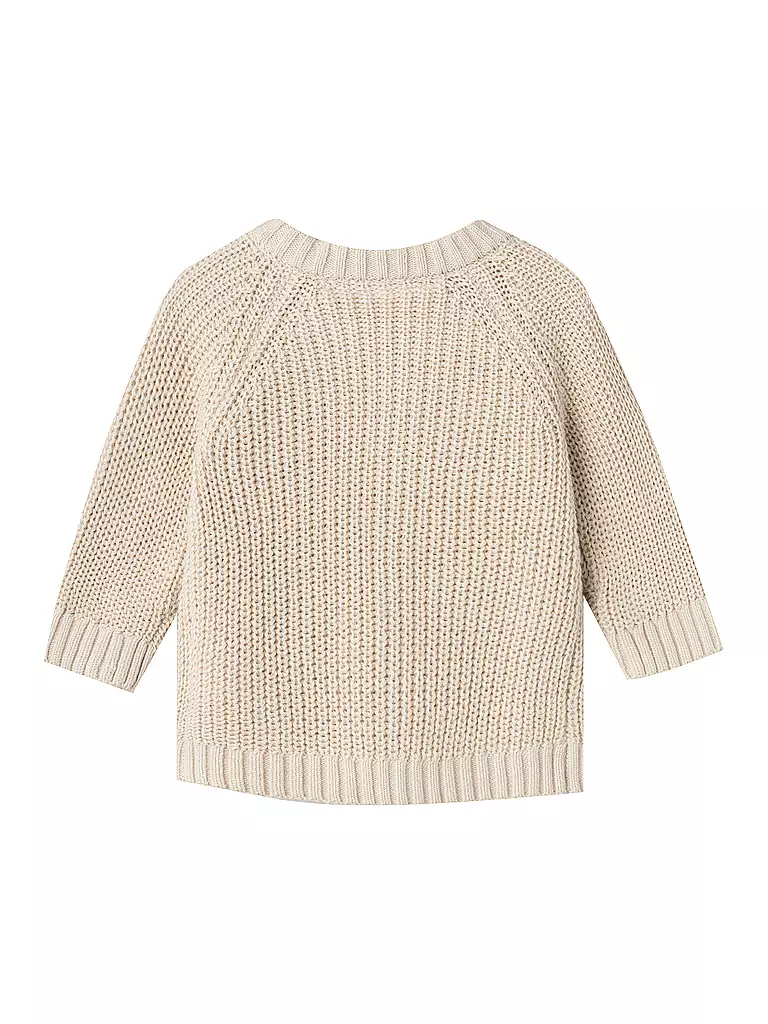 LIL ATELIER | Baby Strickjacke NBNEMLEN | grau
