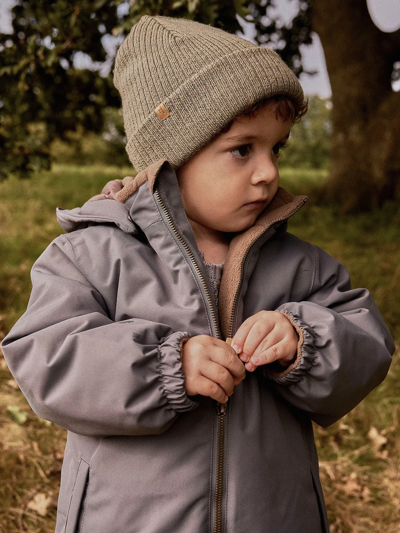 LIL ATELIER | Jungen Mütze - Haube NMNNANSON | olive