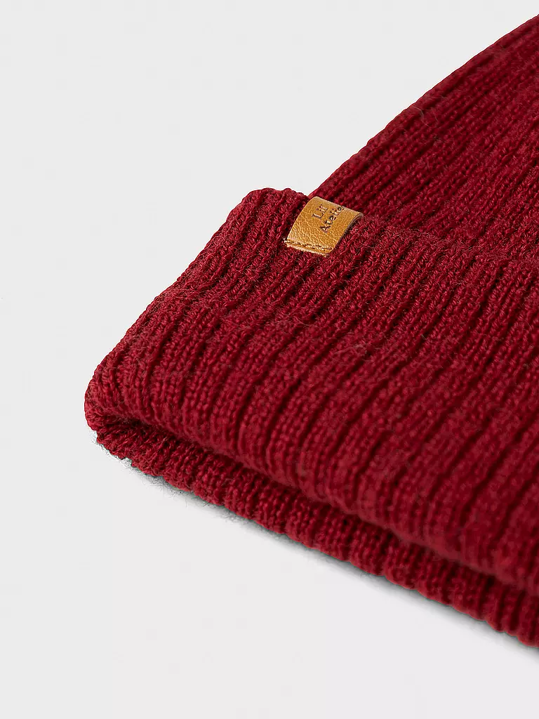 LIL ATELIER | Kinder Mütze - Haube NMNNANSON | rot