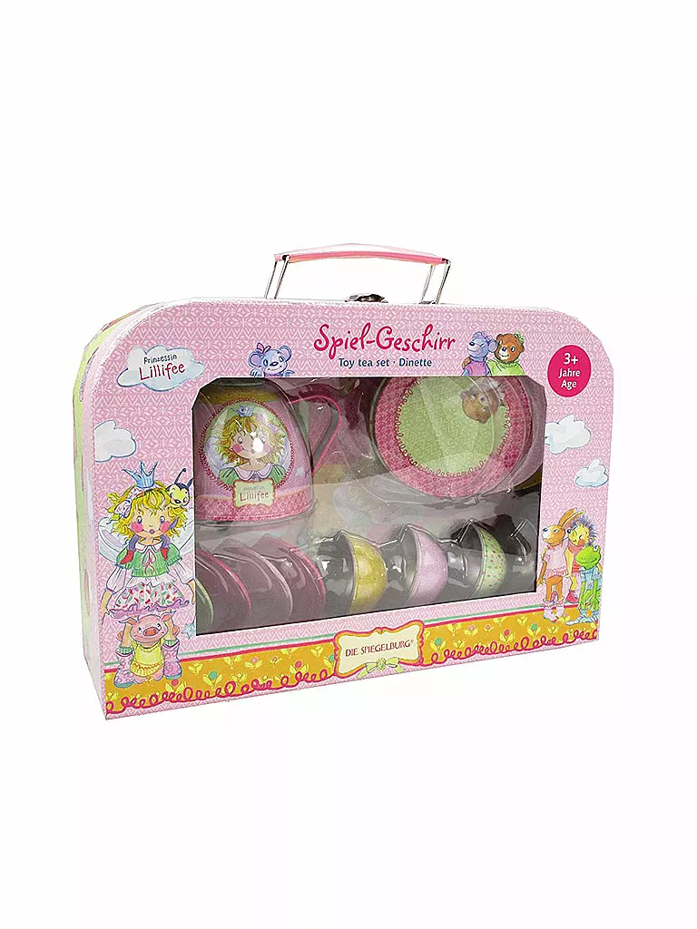 LILLIFEE | Spiel-Geschirr Prinzessin Lillifee 14-tlg. | transparent