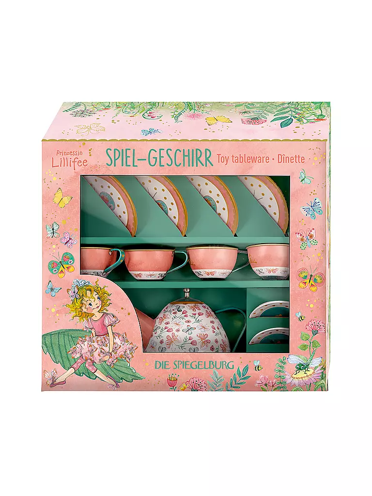 LILLIFEE | Spielgeschirr Schmetterling - Prinzessin Lillifee | keine Farbe