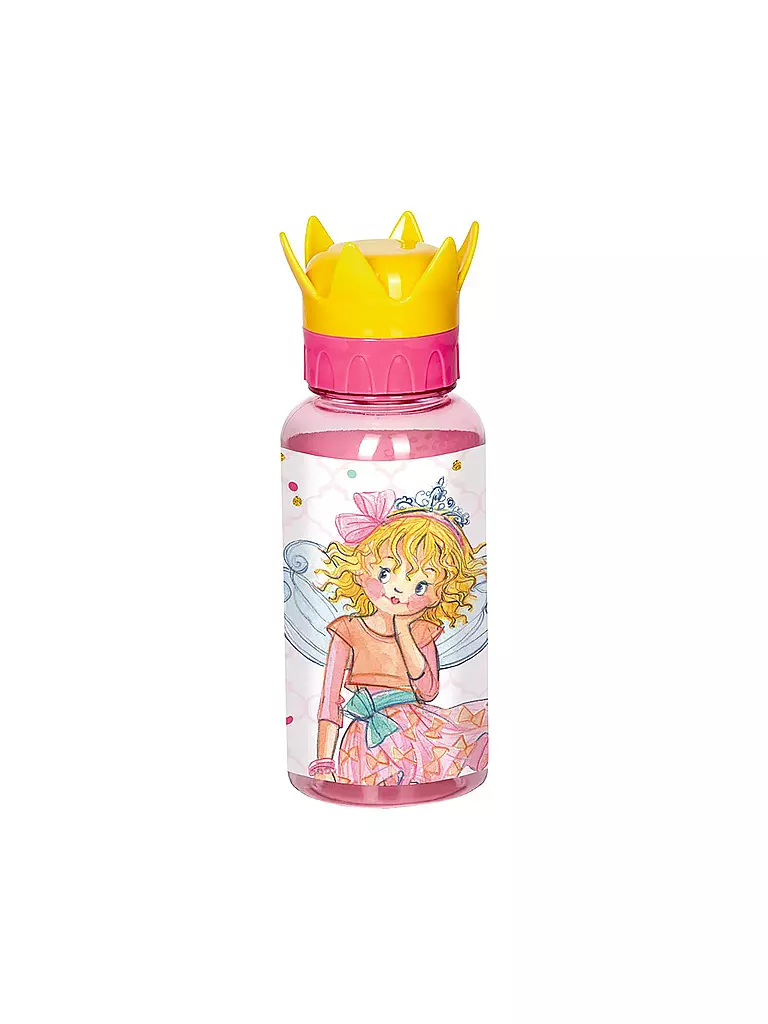 LILLIFEE | Trinkflasche Prinzessin Lillifee mit Kronendeckel ca. 0,4l | keine Farbe