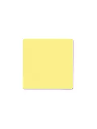 LIND DNA | Leder-Untersetzer eckig 10x10cm Olive Green | gelb