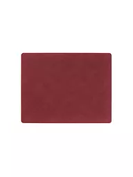 LIND DNA | Tischset SQUARE 35x45cm Nupo Eckig Yellow  | rot