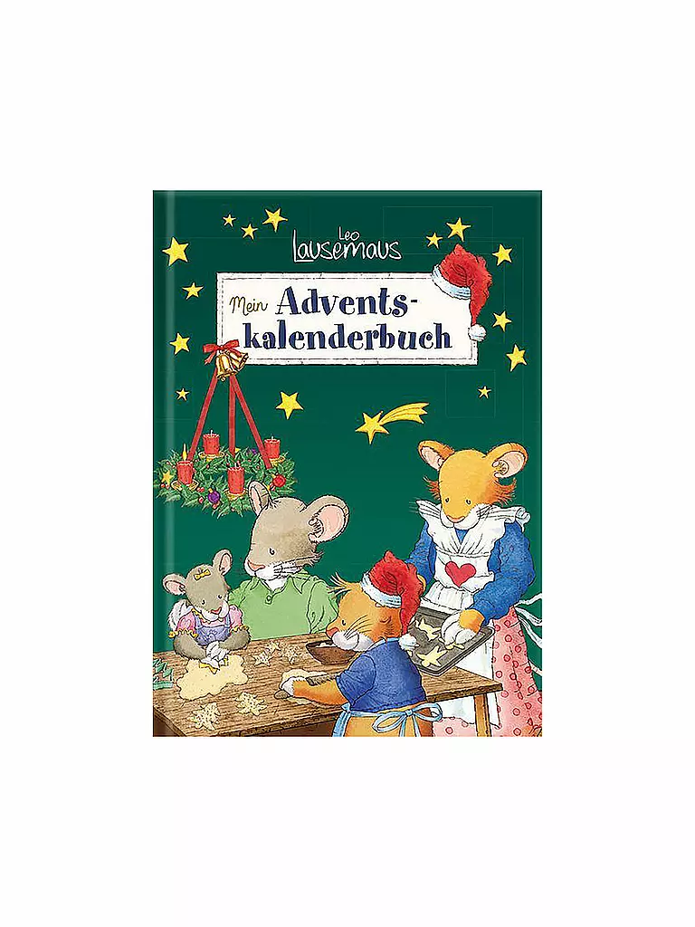 LINGOLI VERLAG | Leo Lausemaus - Mein Adventskalenderbuch | keine Farbe