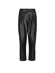 LIU JO | Hose in Lederoptik  | schwarz