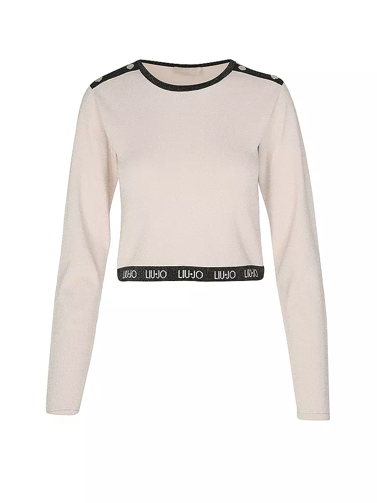 LIU JO | Pullover Cropped Fit  | rosa