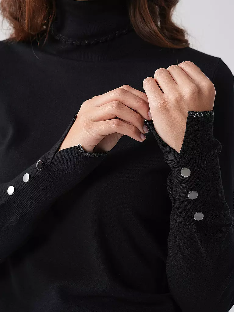 LIU JO | Rollkragenpullover | schwarz