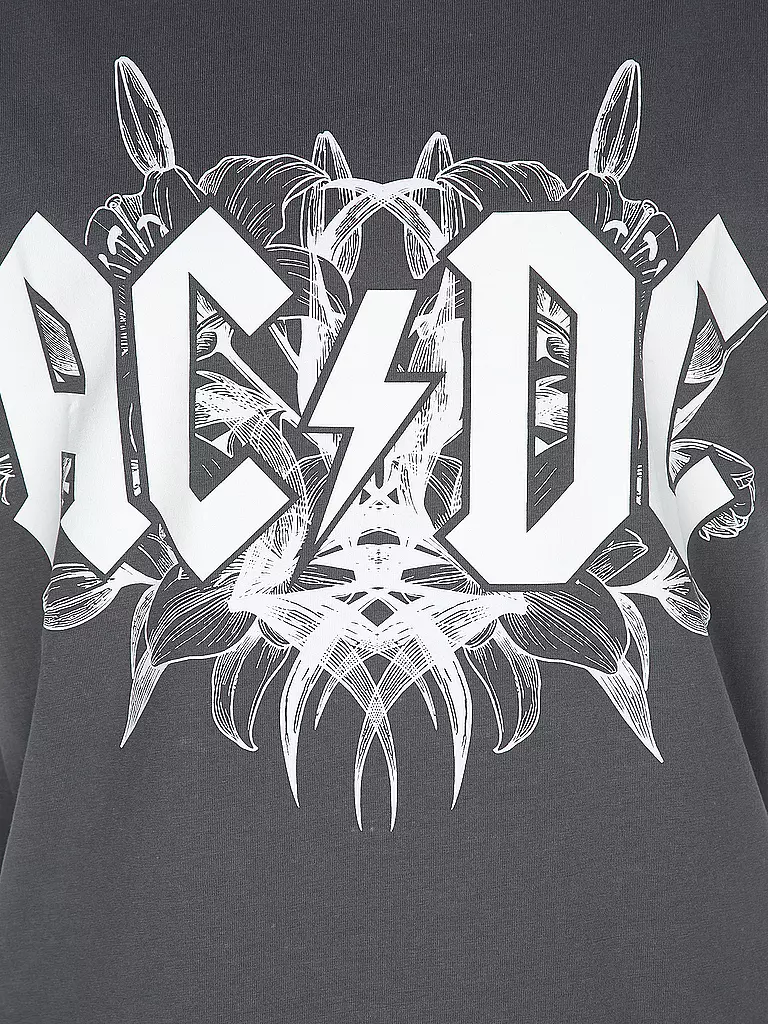 LMTD | T-Shirt NLFVILMA ACDC | grau