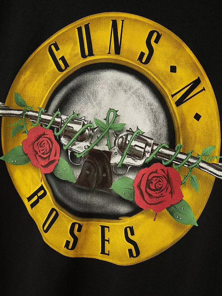 LMTD | T-Shirt NLMMADI GUNSNROSES | schwarz