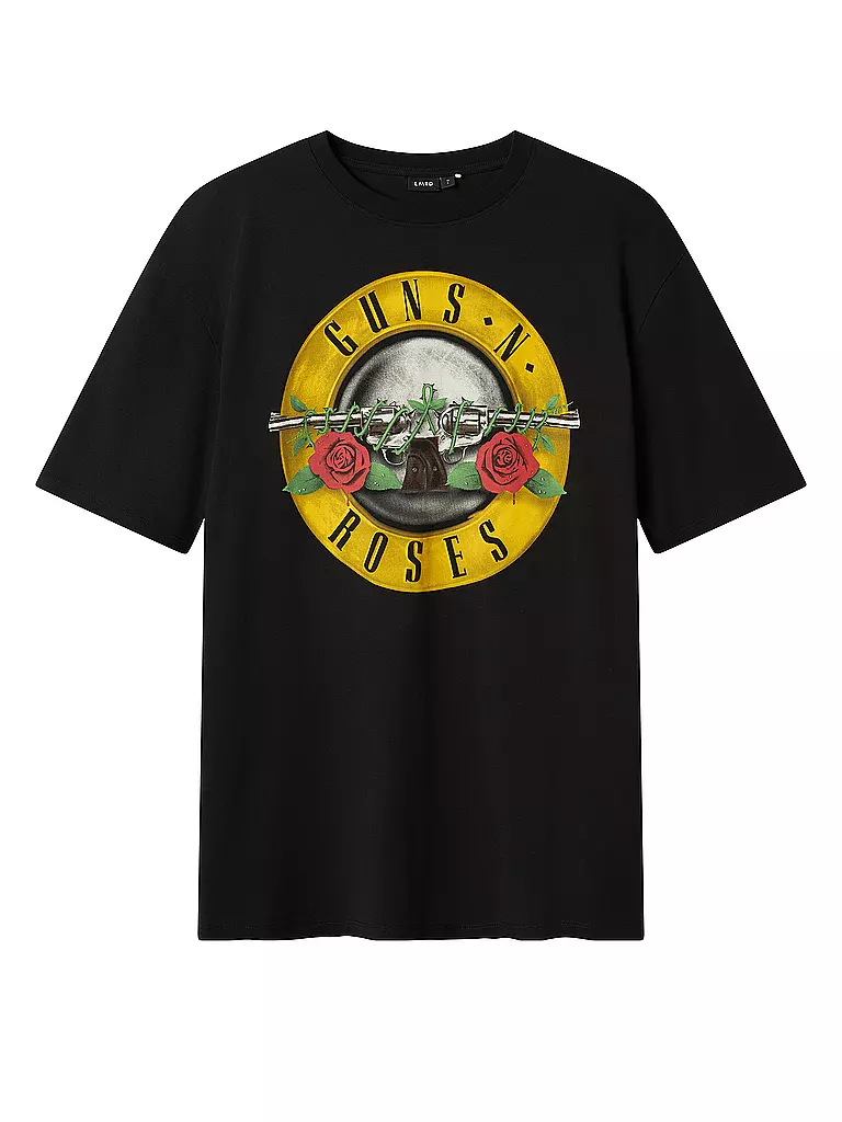 LMTD | T-Shirt NLMMADI GUNSNROSES | schwarz