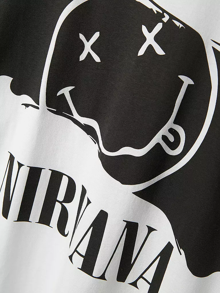 LMTD | T-Shirt NLMMATTIMUS NIRVARNA | weiss
