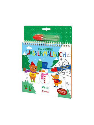 LOEWE VERLAG | Buch - Das magische Wassermalbuch - Winter