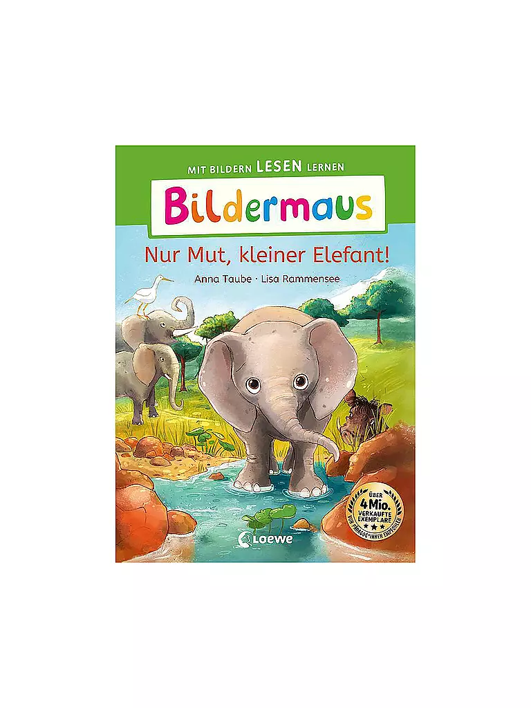 LOEWE VERLAG | Buch - Bildermaus - Nur Mut, kleiner Elefant! | keine Farbe