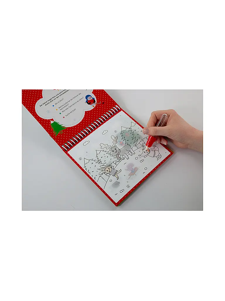 LOEWE VERLAG | Buch - Das magische Wassermalbuch - Winter | bunt