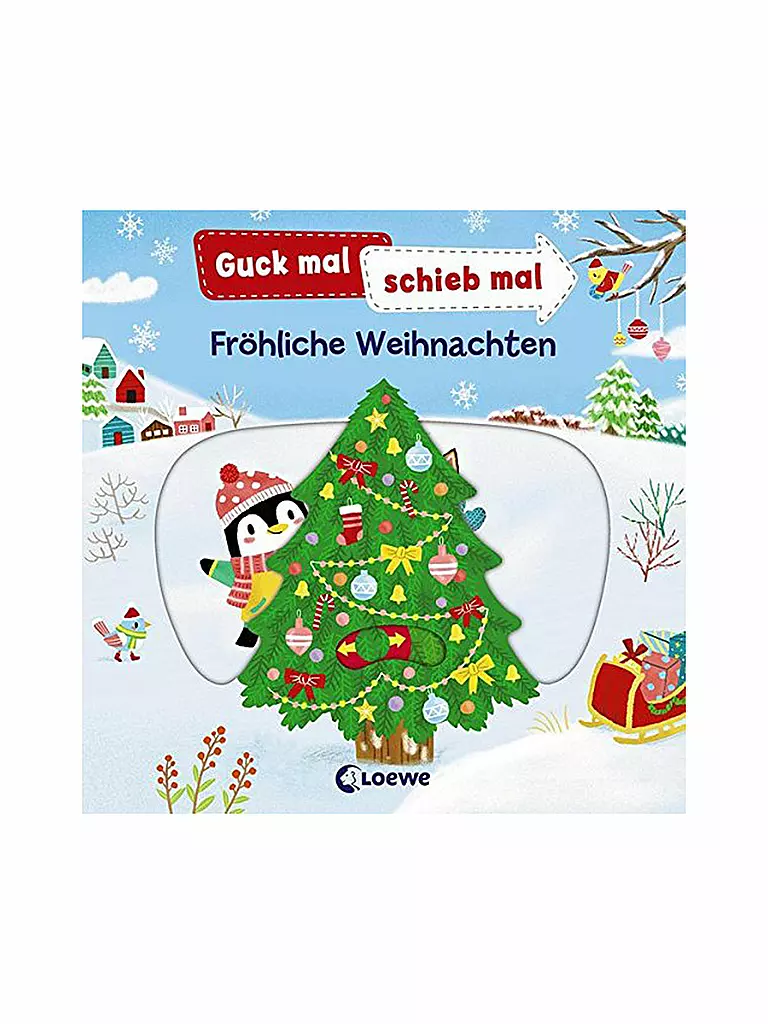 LOEWE VERLAG | Buch - Guck mal, schieb mal - Fröhliche Weihnachten (Gebundene Ausgabe) | transparent