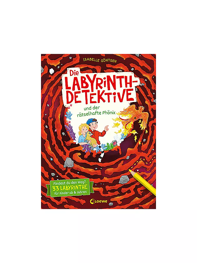 Das Kleine Böse Buch Rätsel Lösungen LOEWE VERLAG Die Labyrinth-Detektive und der rätselhafte Phönix keine Farbe