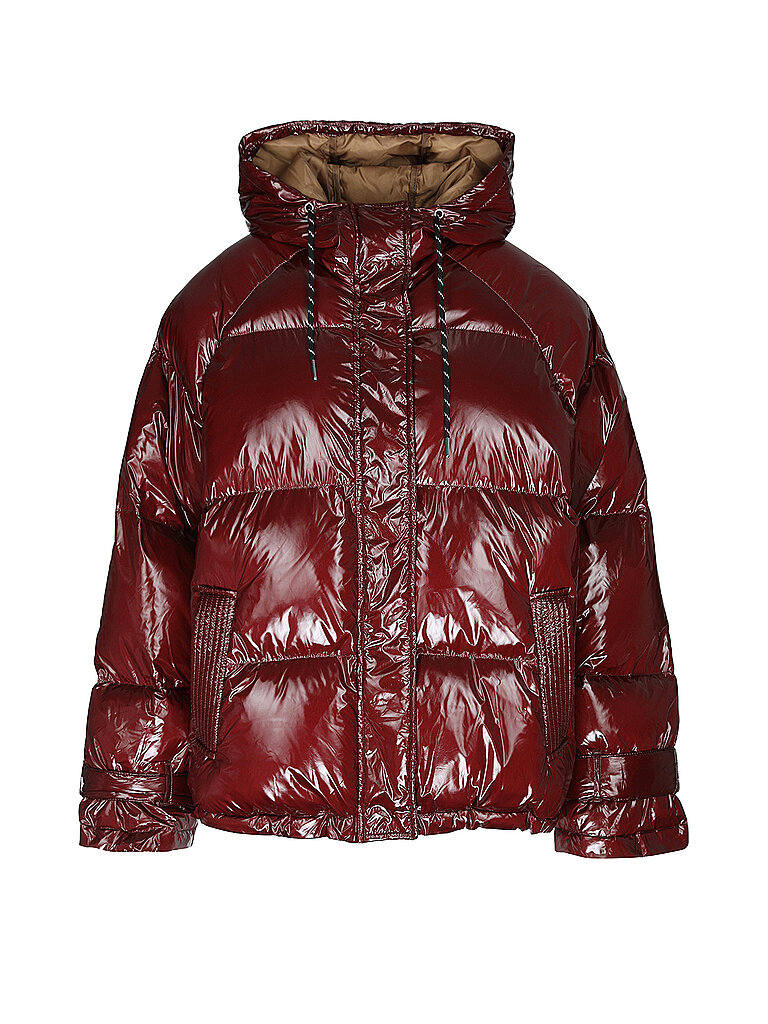 LOLLYS LAUNDRY Steppjacke SHELBYLL dunkelrot | L