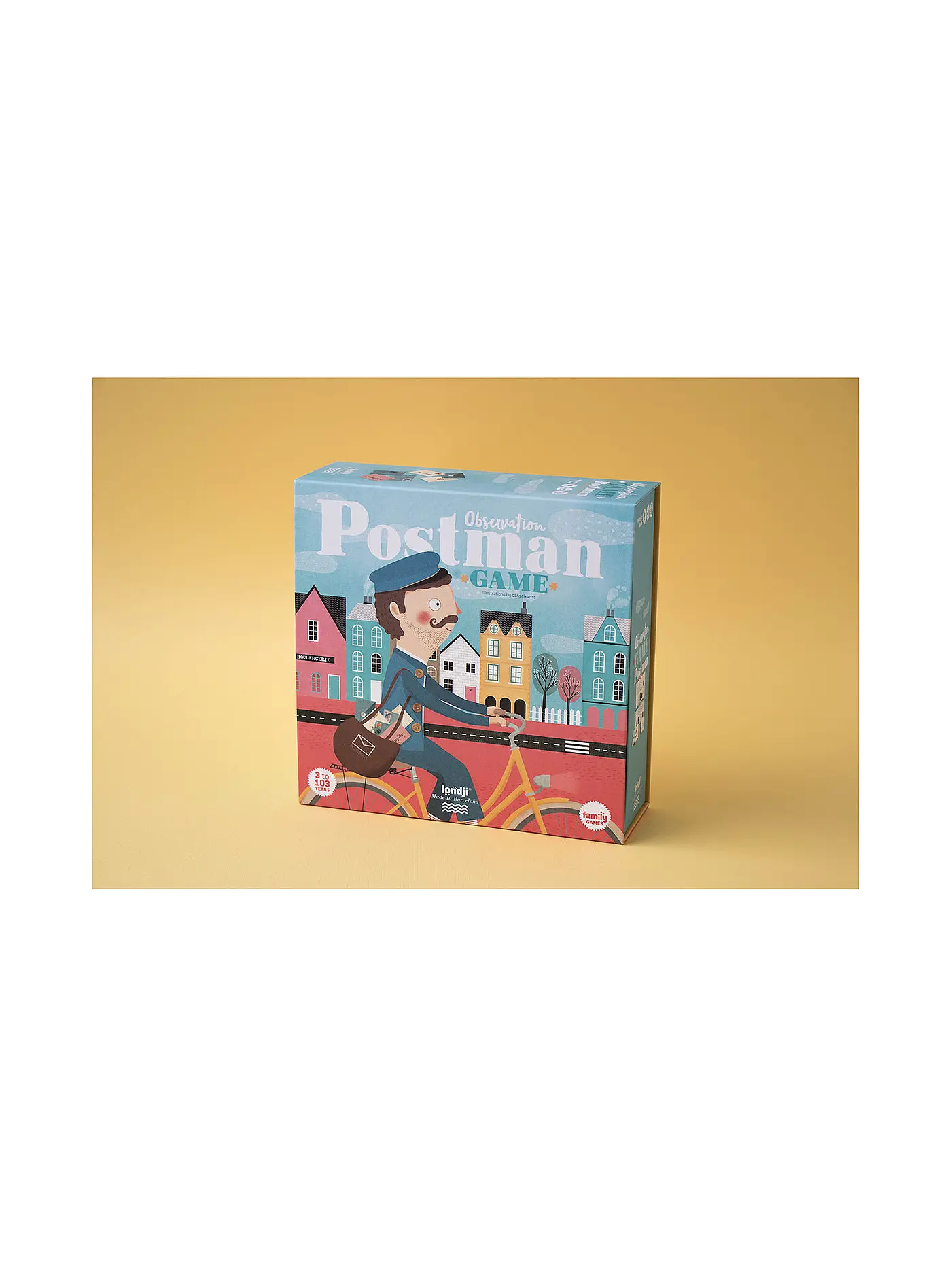 LONDJI | Brettspiel POSTMAN  | bunt